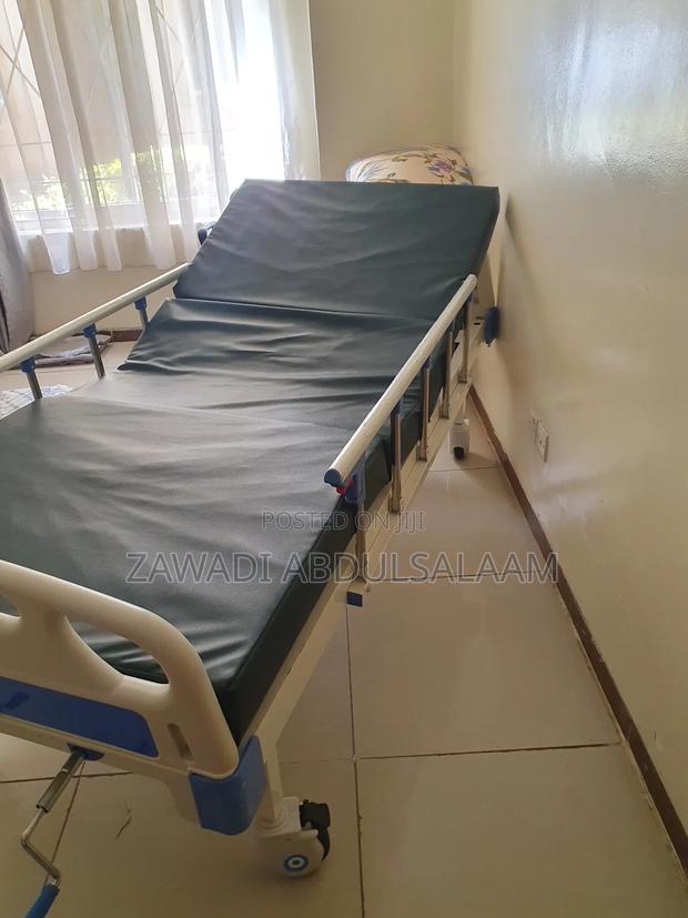 Brand New 2-Crank Hospital Bed With Mattress - thumbnail 7