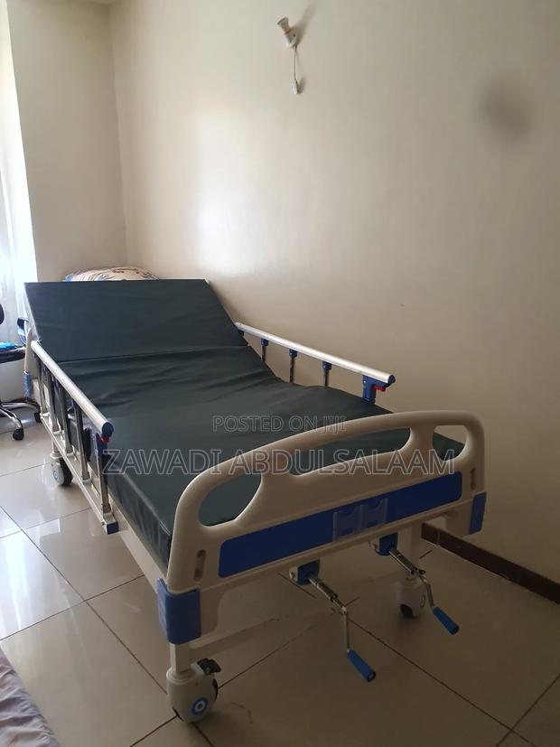 Brand New 2-Crank Hospital Bed With Mattress - thumbnail 8