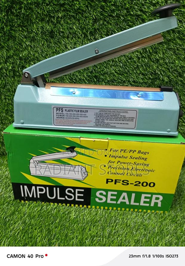 Metallic Impulse Sealer 200 Mm