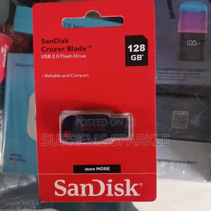 Sandisk Cruzer Blade 128gb Usb 2.0 Flash Drive. Flash Disk