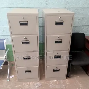 4 Drawers Filing Cabinet With Key in Ever Drawer