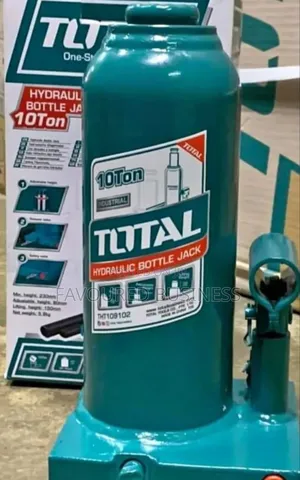 Long Lasting Total Hydraulic Bottle Jack.
