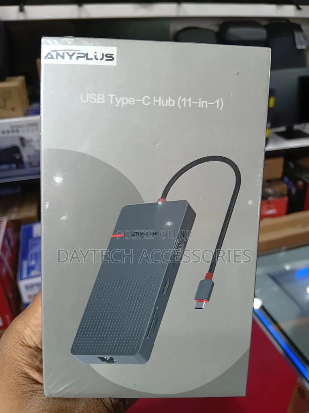 Anyplus 11-in-1 Usb C Hub - Black - main view