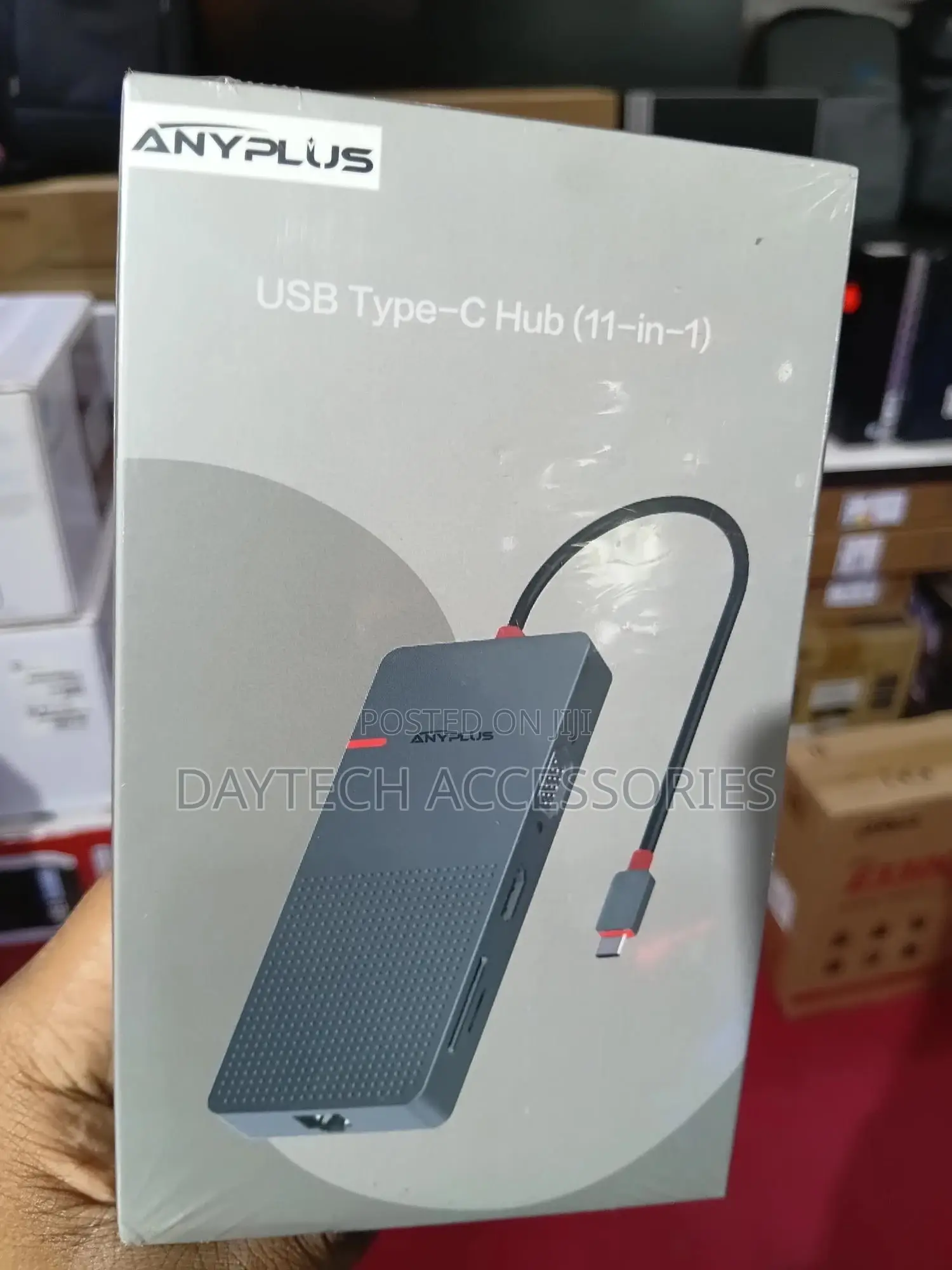 The Anyplus Usb-C Hub (11-in-1) Multifunctional Laptop Docking Station