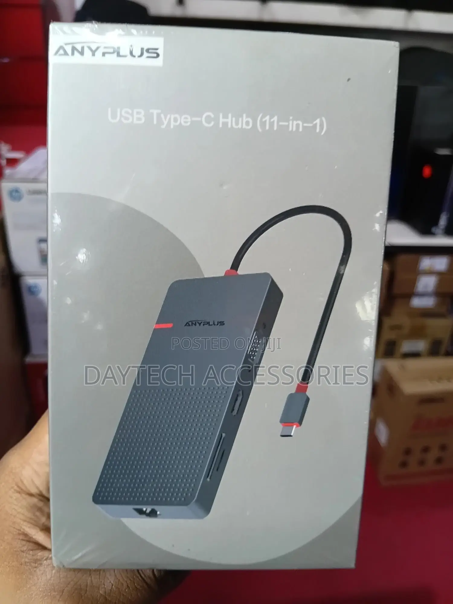 The Anyplus Usb-C Hub (11-in-1) Multifunctional Laptop Docking Station
