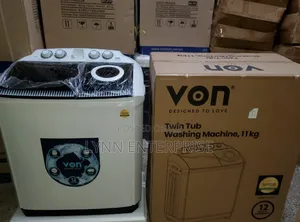 Von 11kgs Twin Tub Washing Machine -