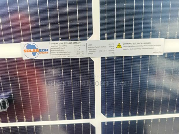 590watts Bifacial Solar Panel - thumbnail 3