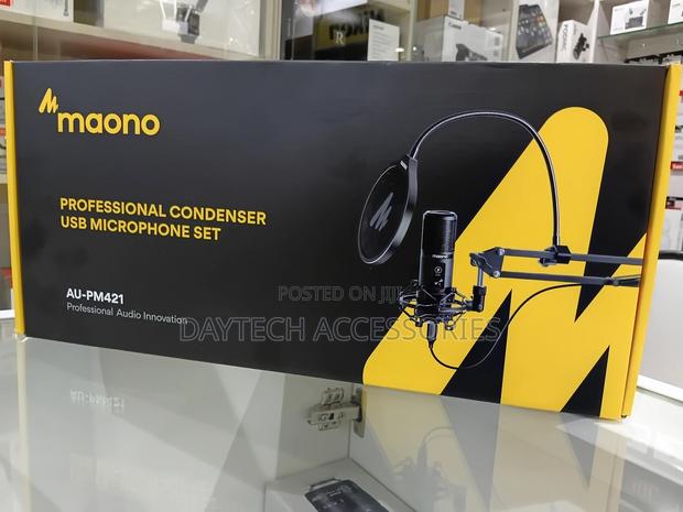 Maono Au-Pm421 Professional Microphone 192khz/24bit Podcast Mic - thumbnail 2