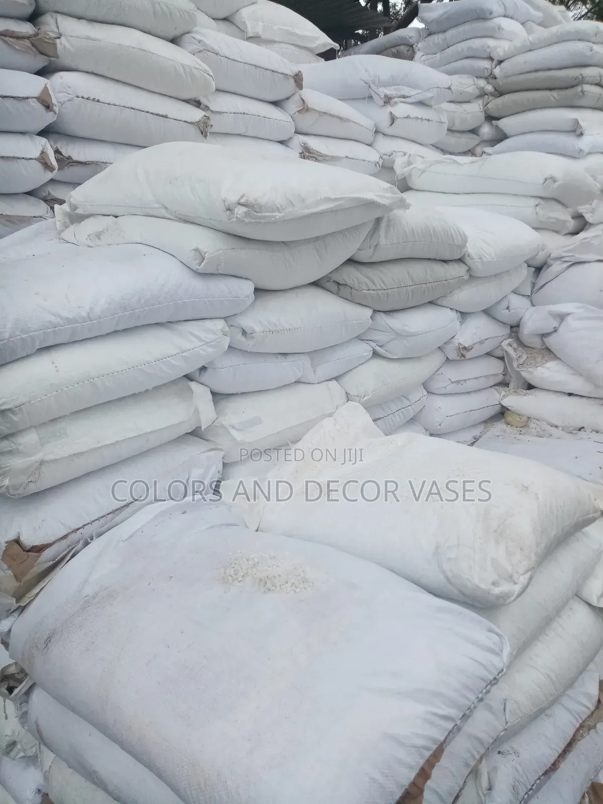 Imported Crystal White Decorative Stones 50kg
