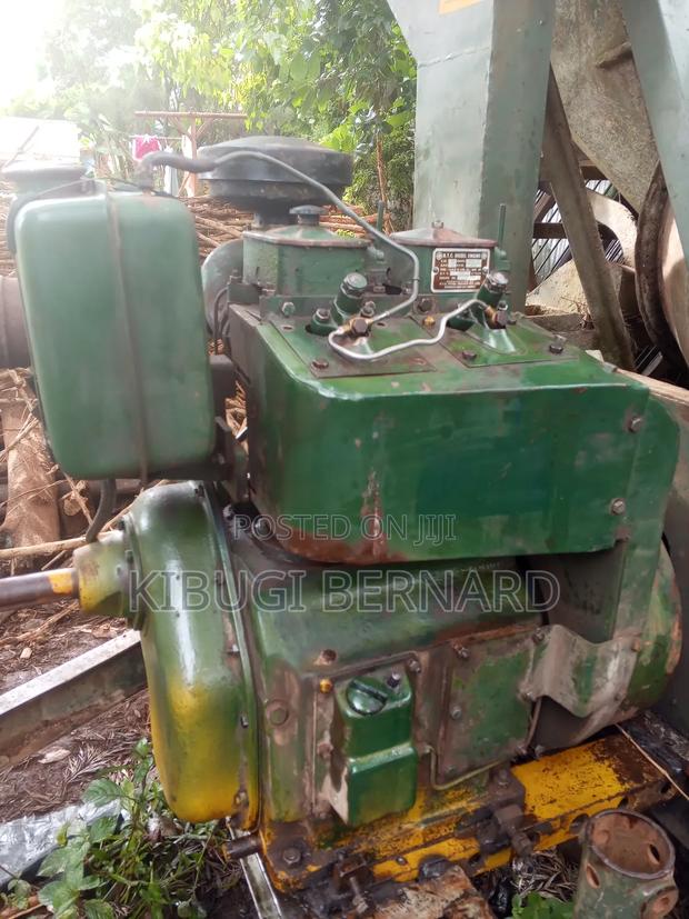 Concrete Mixer Engine - main view