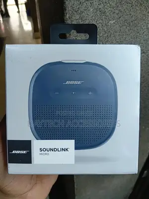 The Bose Soundlink Micro Is a Portable, Waterproof Bluetooth Speaker.