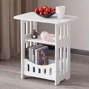 Modern Nordic Style Wooden Storage Table - Multipurpose