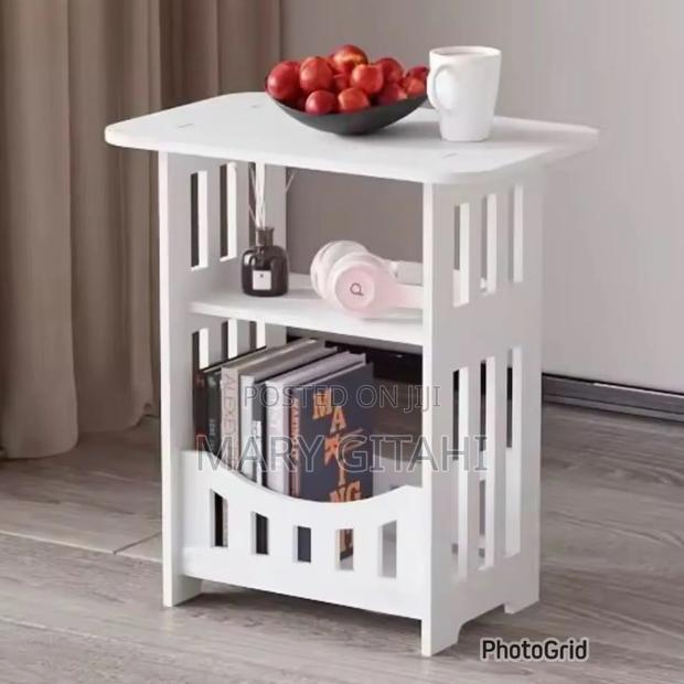 Modern Nordic Style Wooden Storage Table - Multipurpose