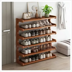 Btown*6 Layer Bamboo Shoe Rack