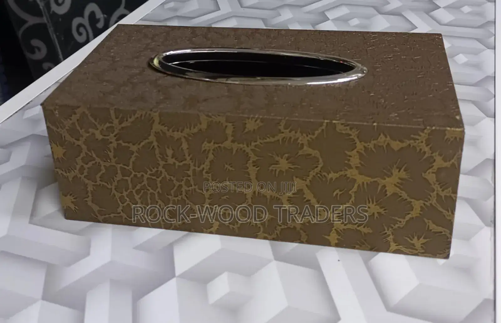 Leather Tissue Holder