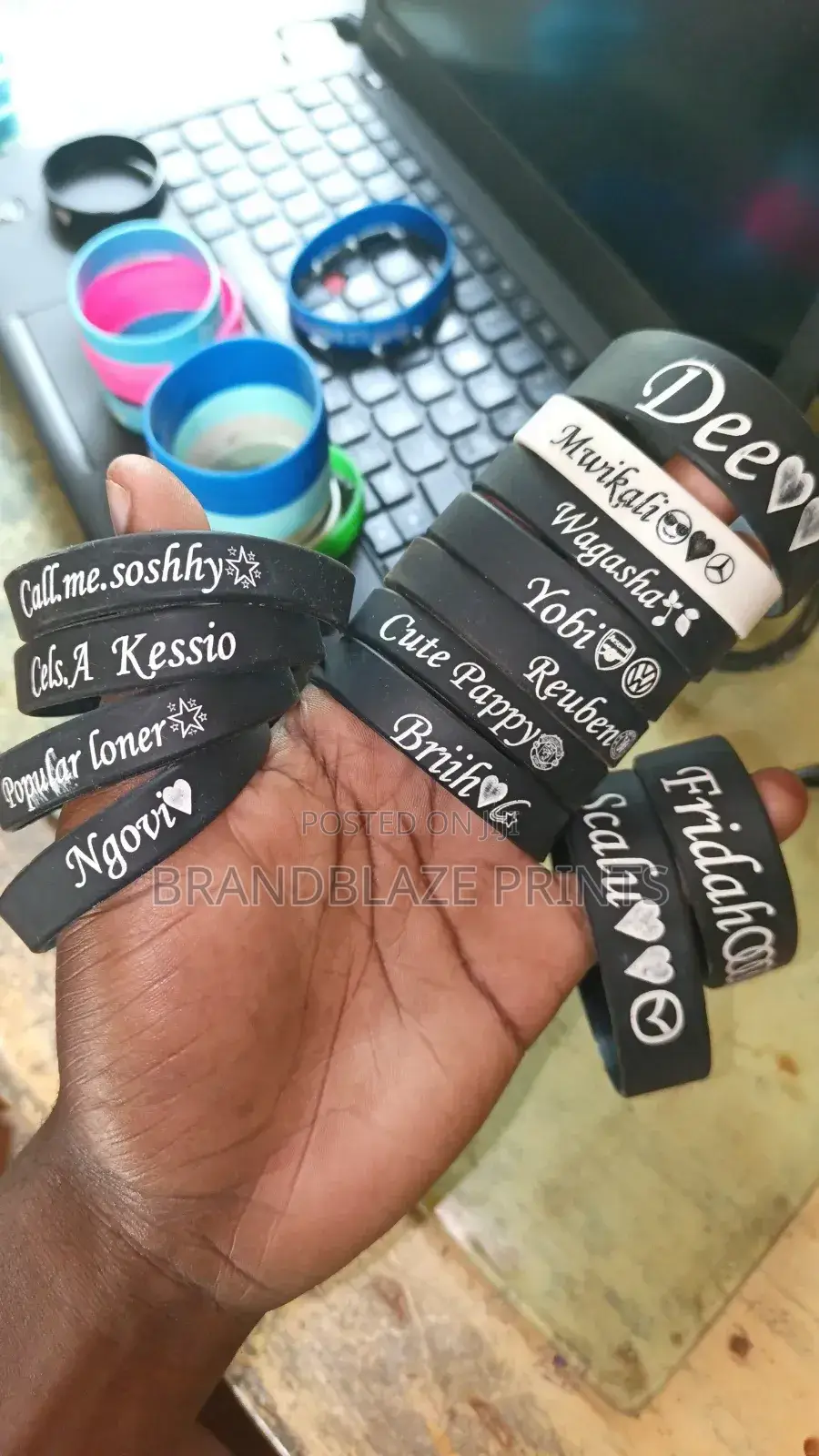 Quality Engraved Wristbands
