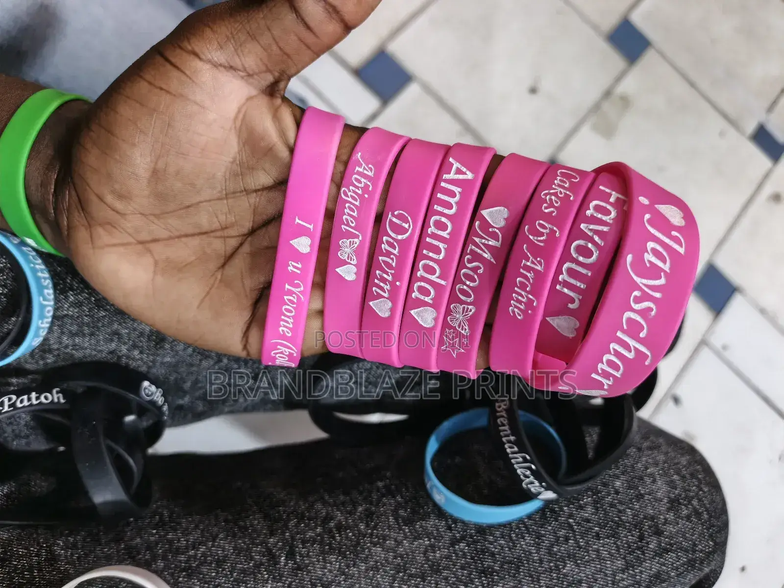Quality Engraved Wristbands