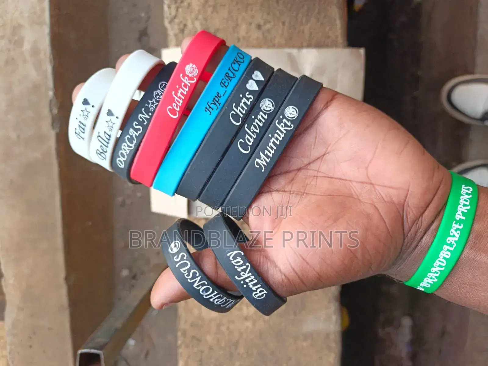 Quality Engraved Wristbands