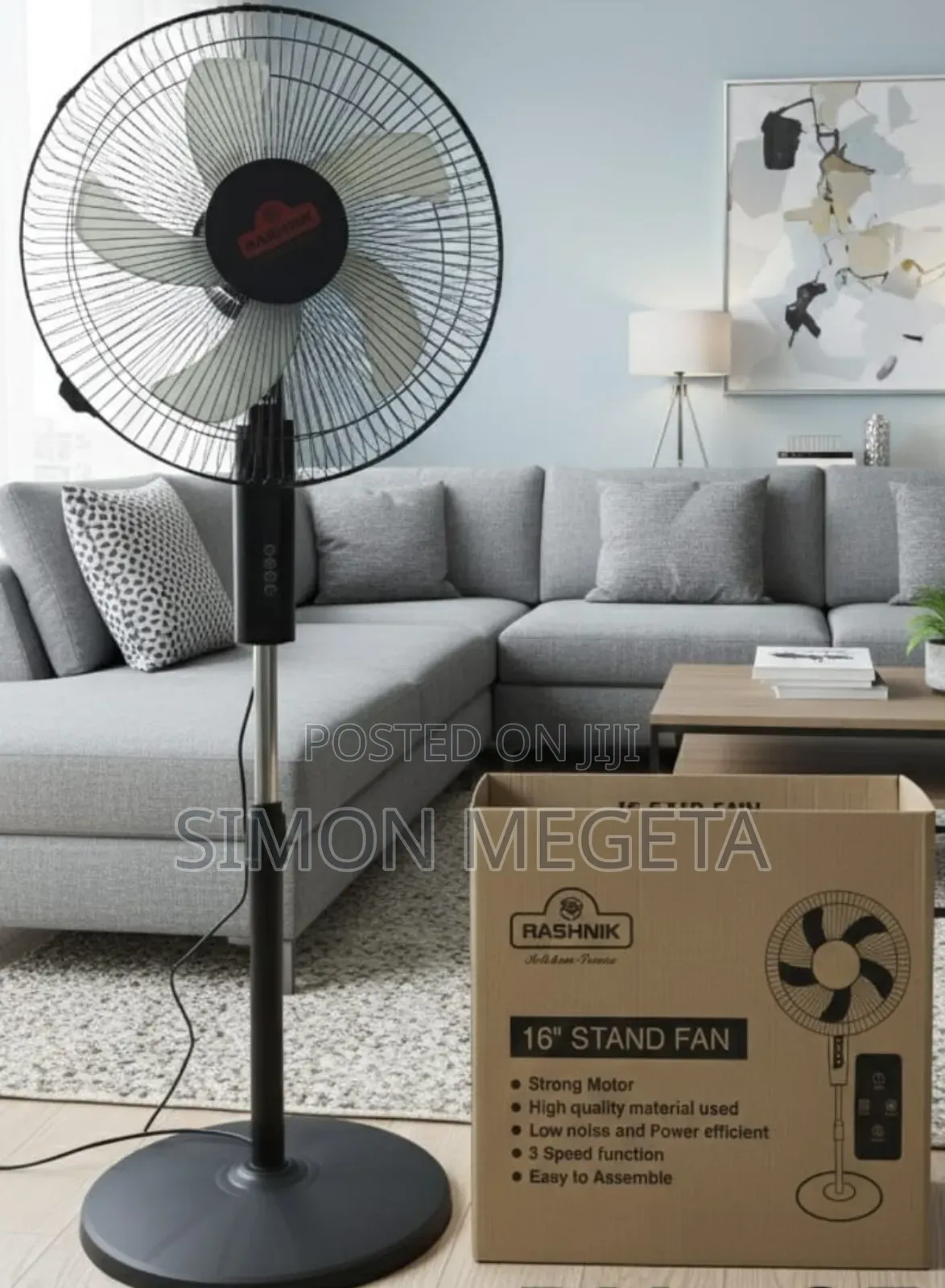 Fan Standing With Remote