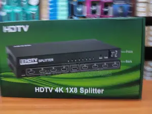 This Is an 8-Port Hdmi Splitter - Black