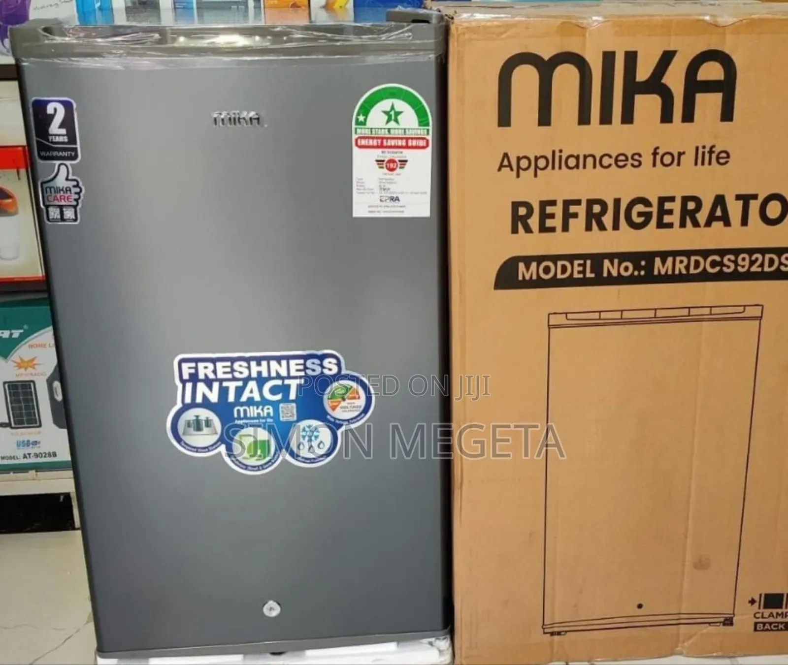 92litres Fridge Single Door Mika