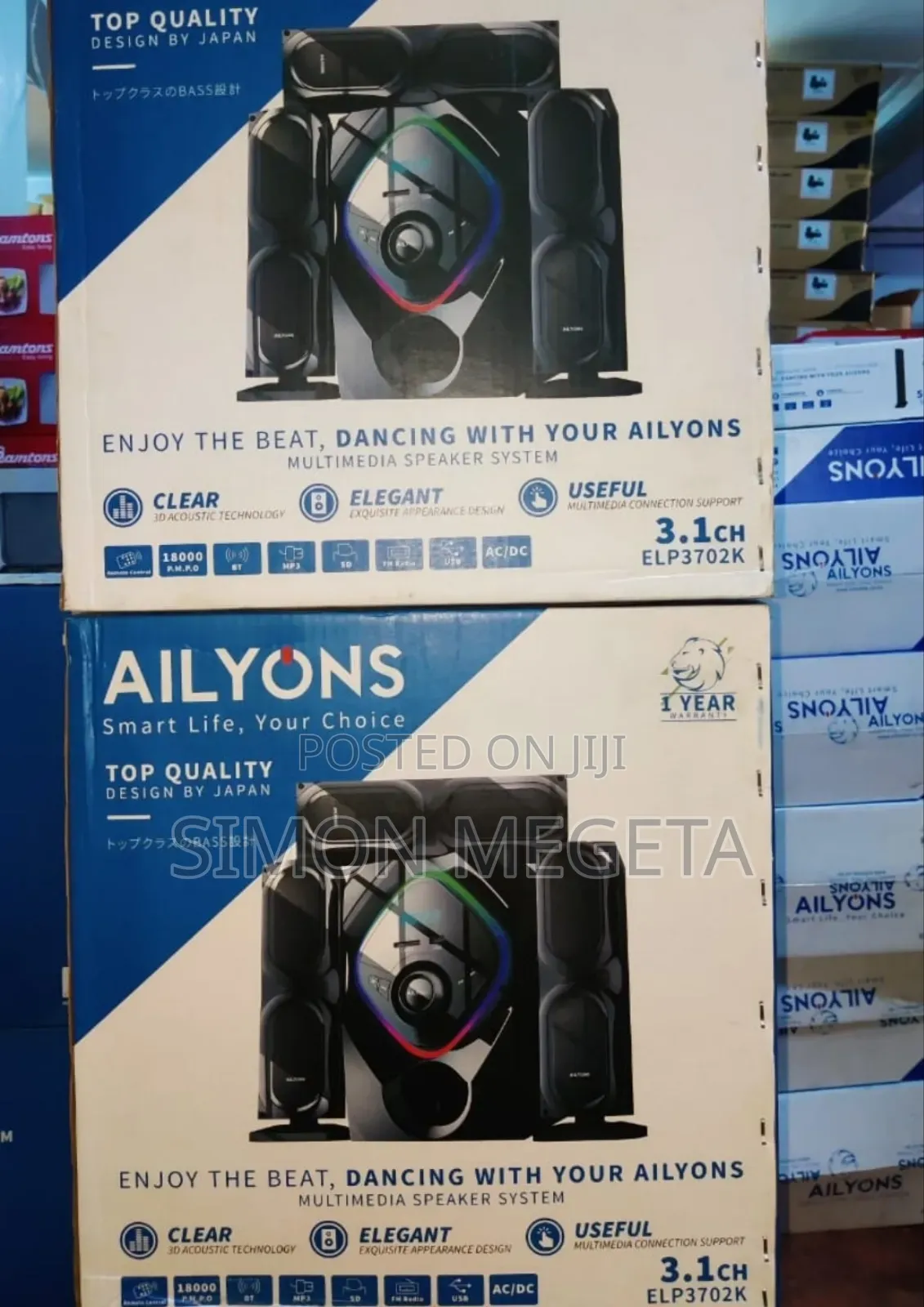 Woofer 3.1 With Bluetooth