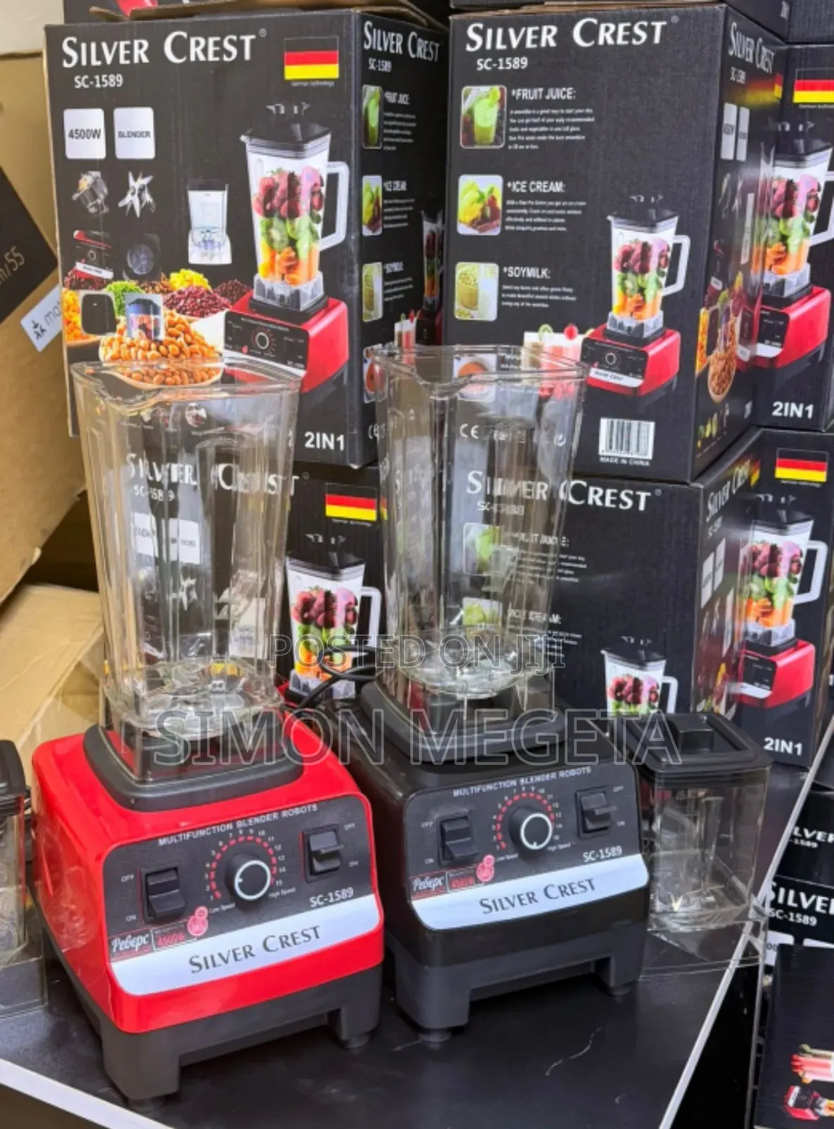 Silver Crest Commercial Blender