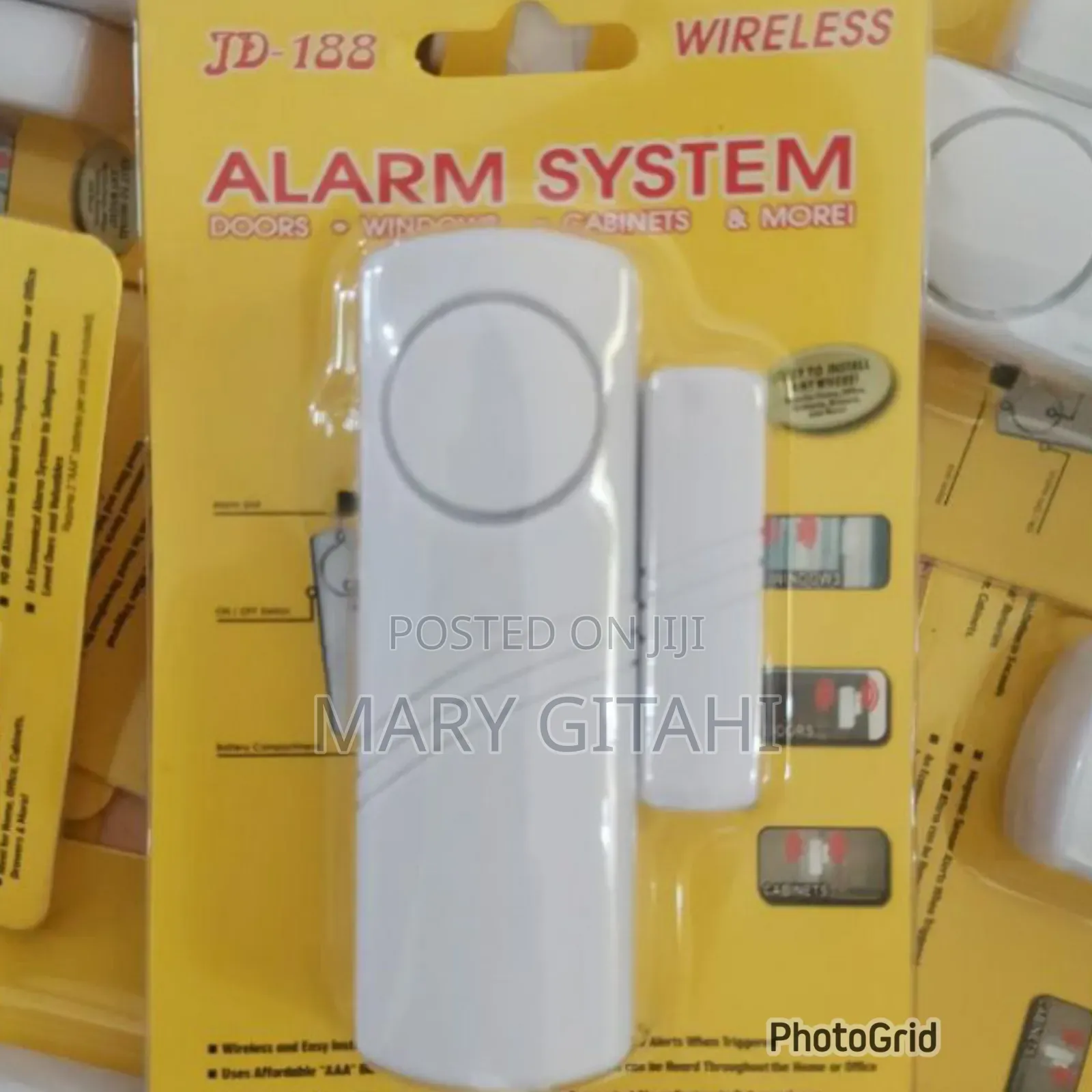 Wireless Alarm System Anti Theft Magnetic Door/
