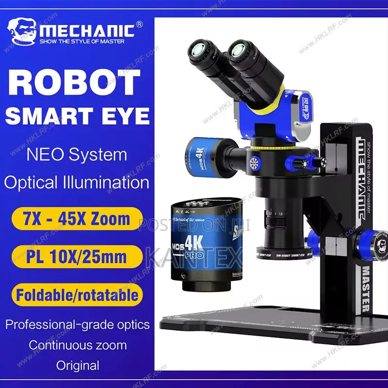 Robot Smart Eye Microscope And 4k Camera