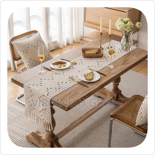 Washable Matched Knotted Tassels Festival Table