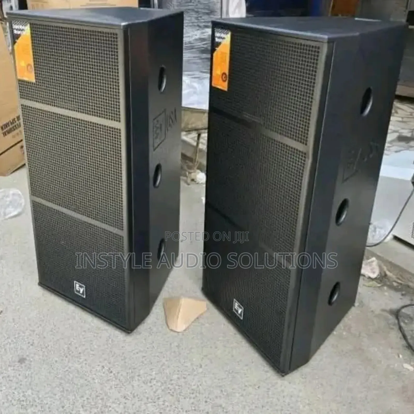 Ev Usa 15" Full Range Imported Quality Speakers 2 Sets on Offer Price