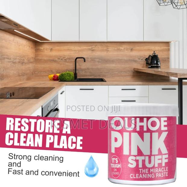 500g Pink Stuff. For Cleaning Sufurias,Tiles,Sink ,Oven