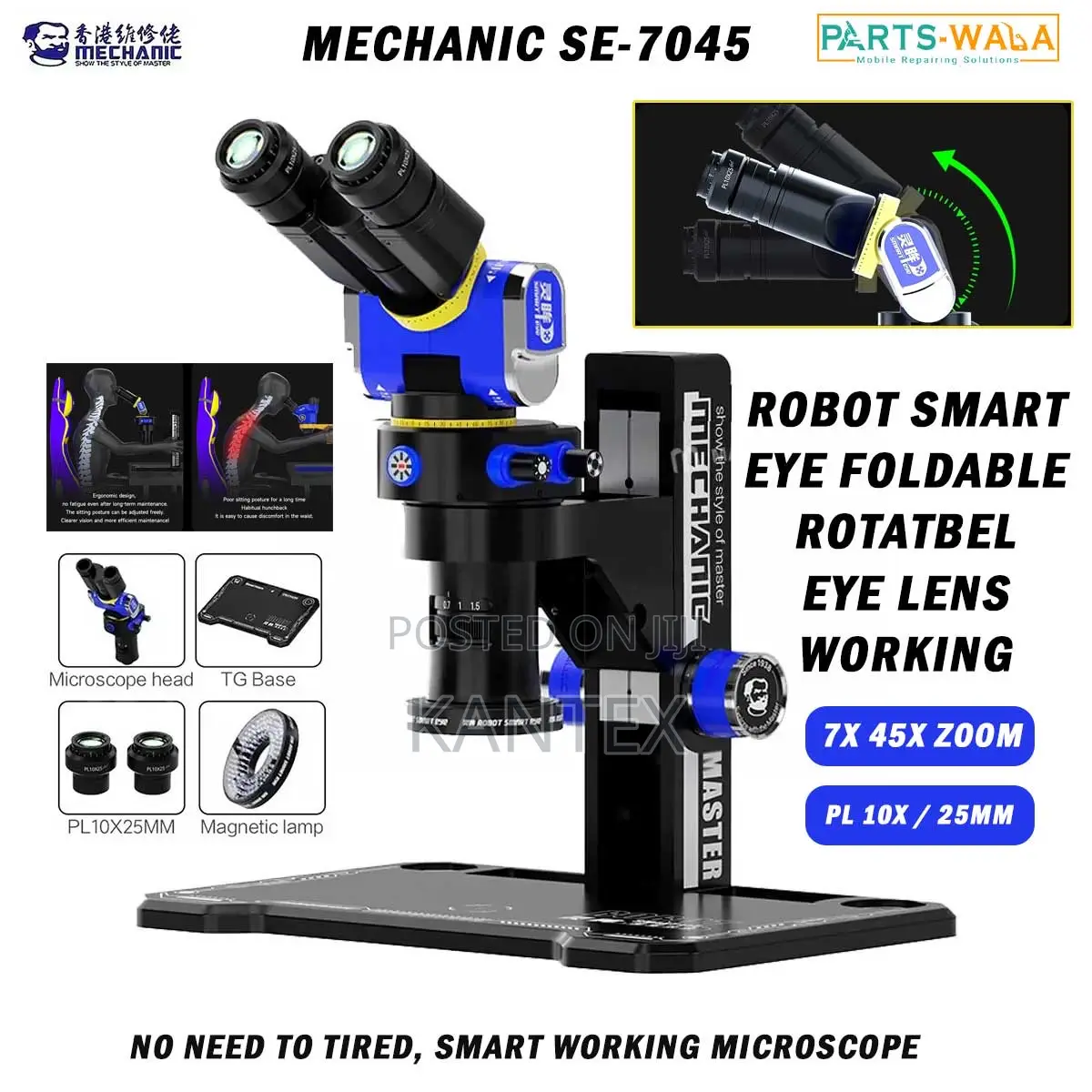 Robot Smart Eye Microscope And 4k Camera