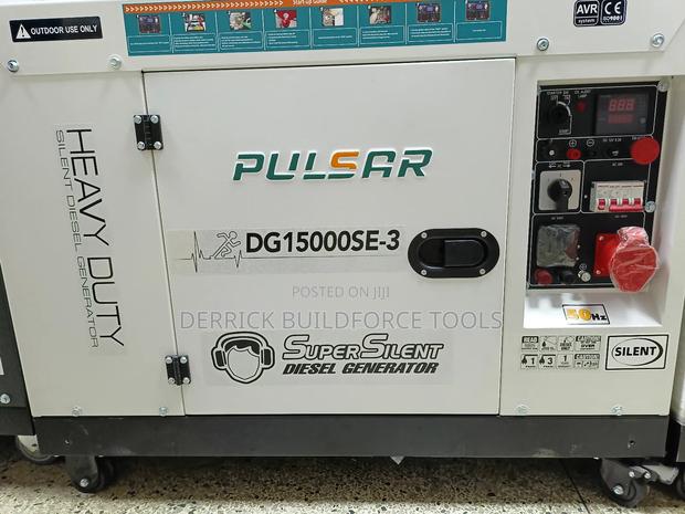 Dg15000se-3 Dual Phase Silent Diesel Generator 15kva - main view