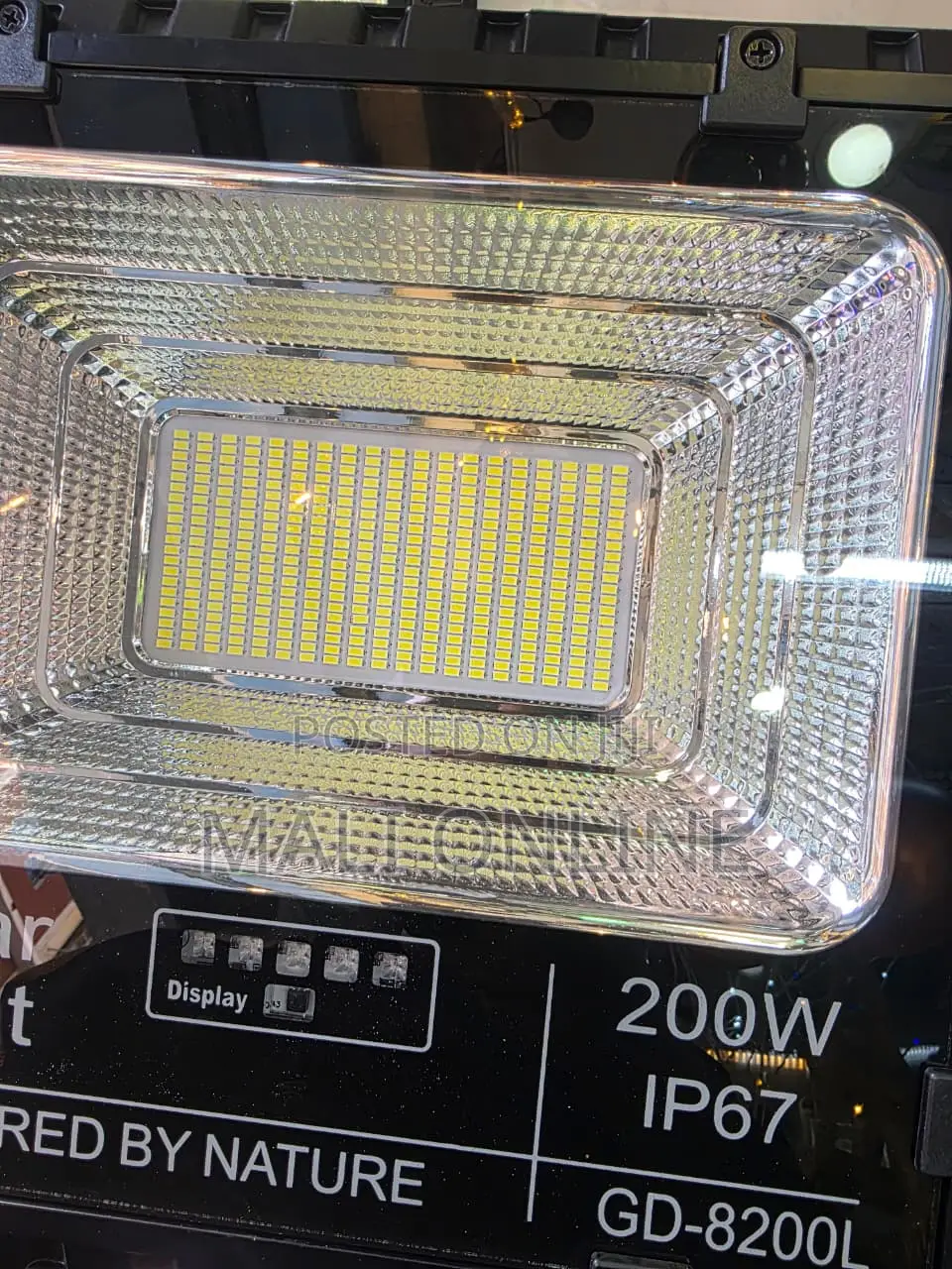 200w Solar Led Flood Light Outdoor Security Lamp Auto Dusk to Dawn