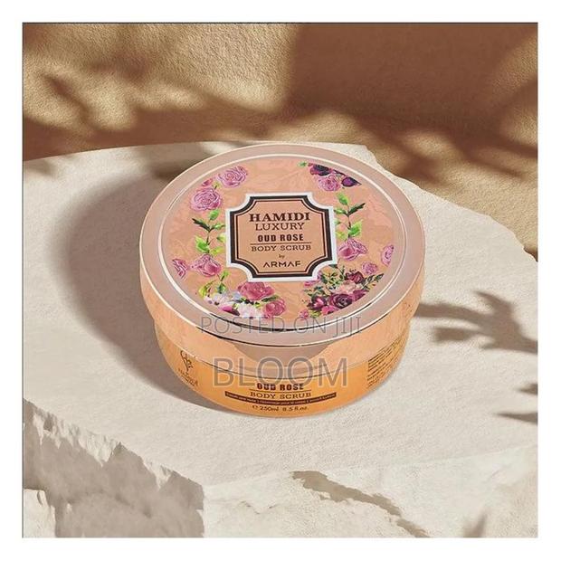 Hamidi Luxury Luxury Oud Rose Body Scrub - 250ml - thumbnail 2