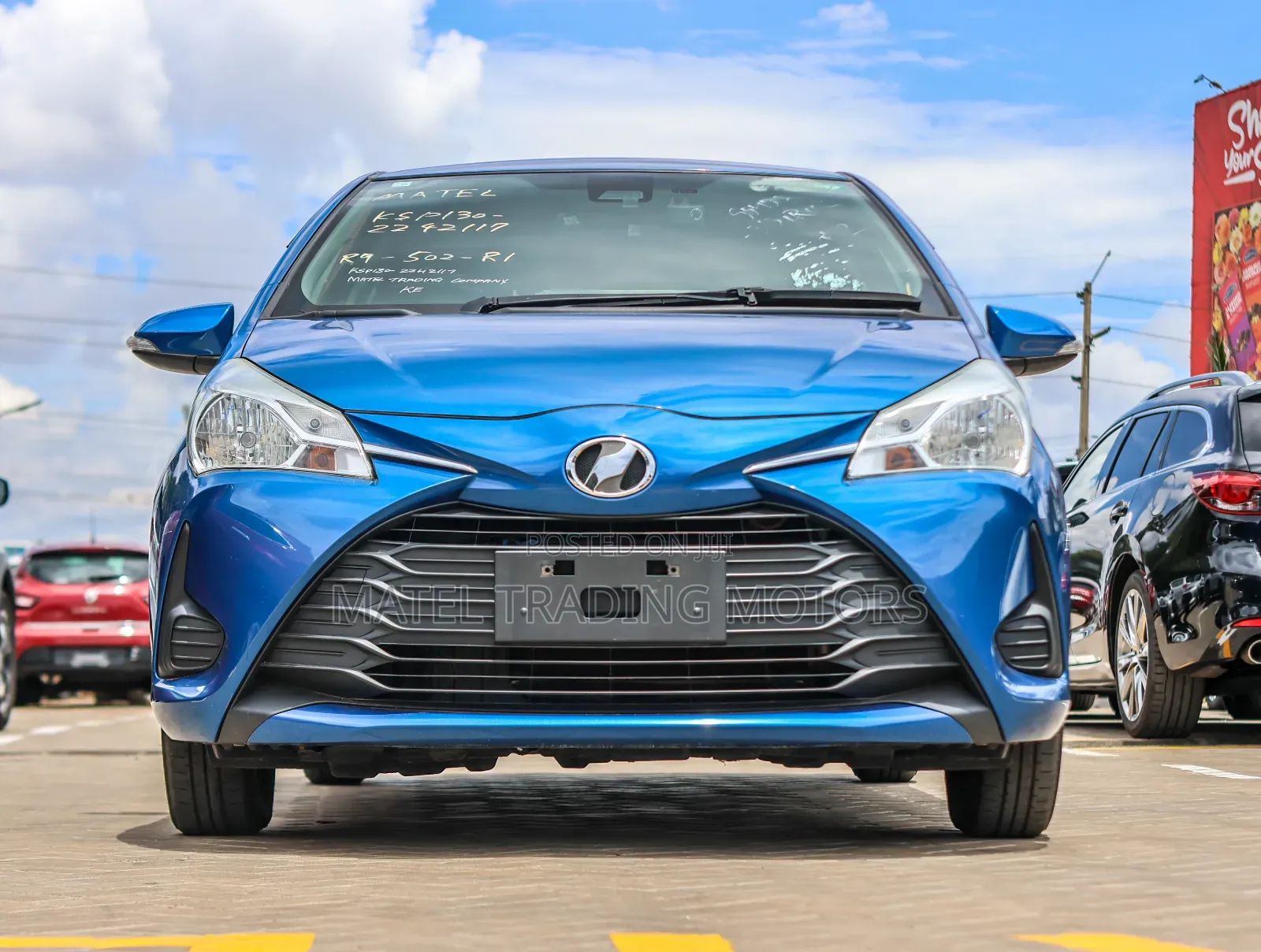 Toyota Vitz 1.3 FWD 5dr 2018 Blue