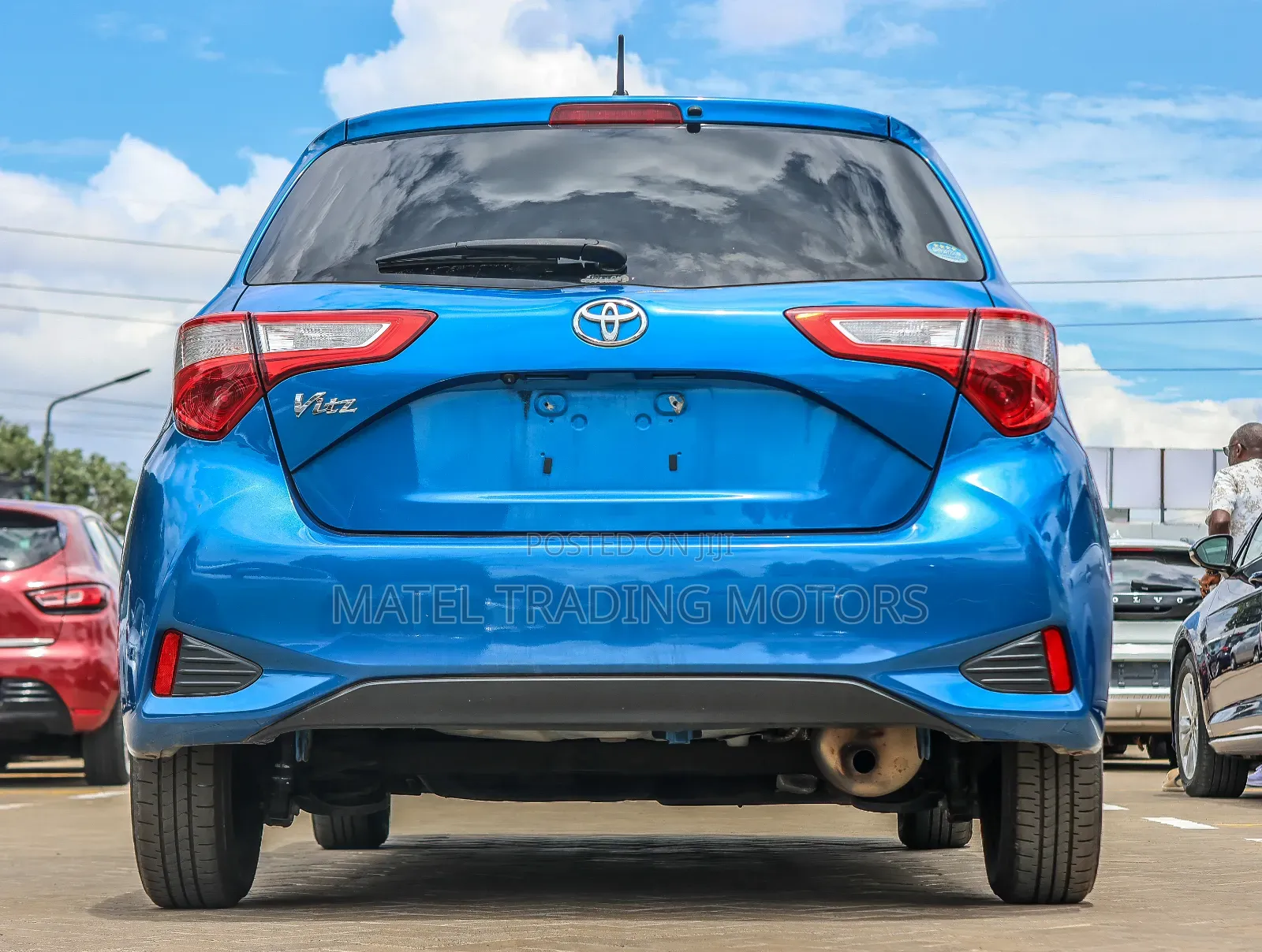Toyota Vitz 1.3 FWD 5dr 2018 Blue