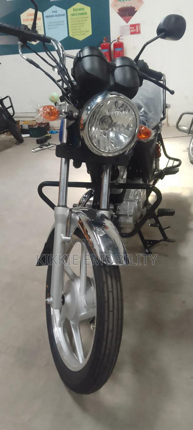New Motorcycle 2024 Blue - main view