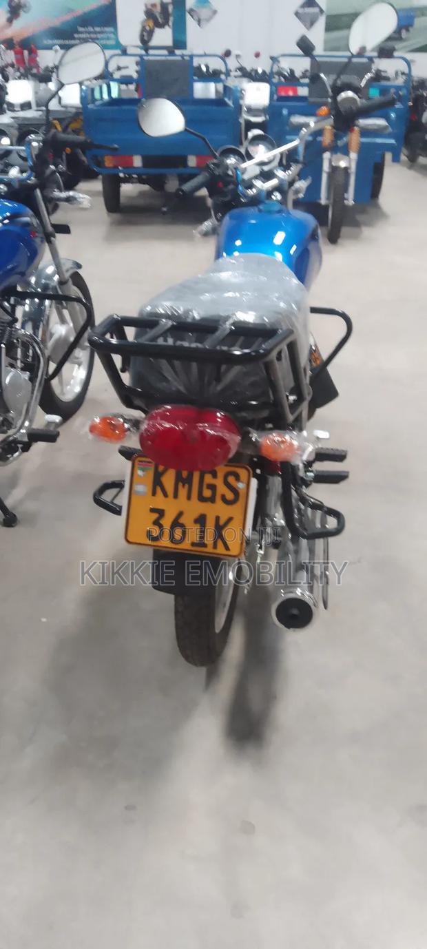 New Motorcycle 2024 Blue - thumbnail 3