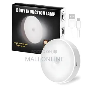 Motion Sensor Led Night Light Rechargeable Auto on/Off Sensor
