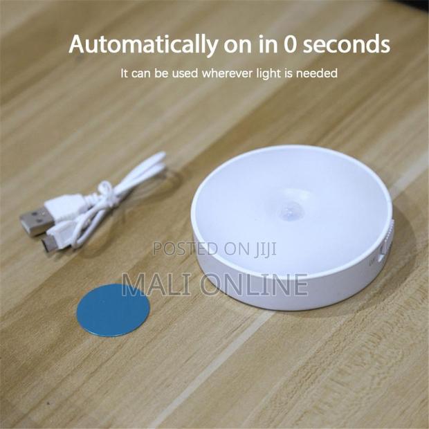 Motion Sensor Led Night Light Rechargeable Auto on/Off Sensor - thumbnail 2