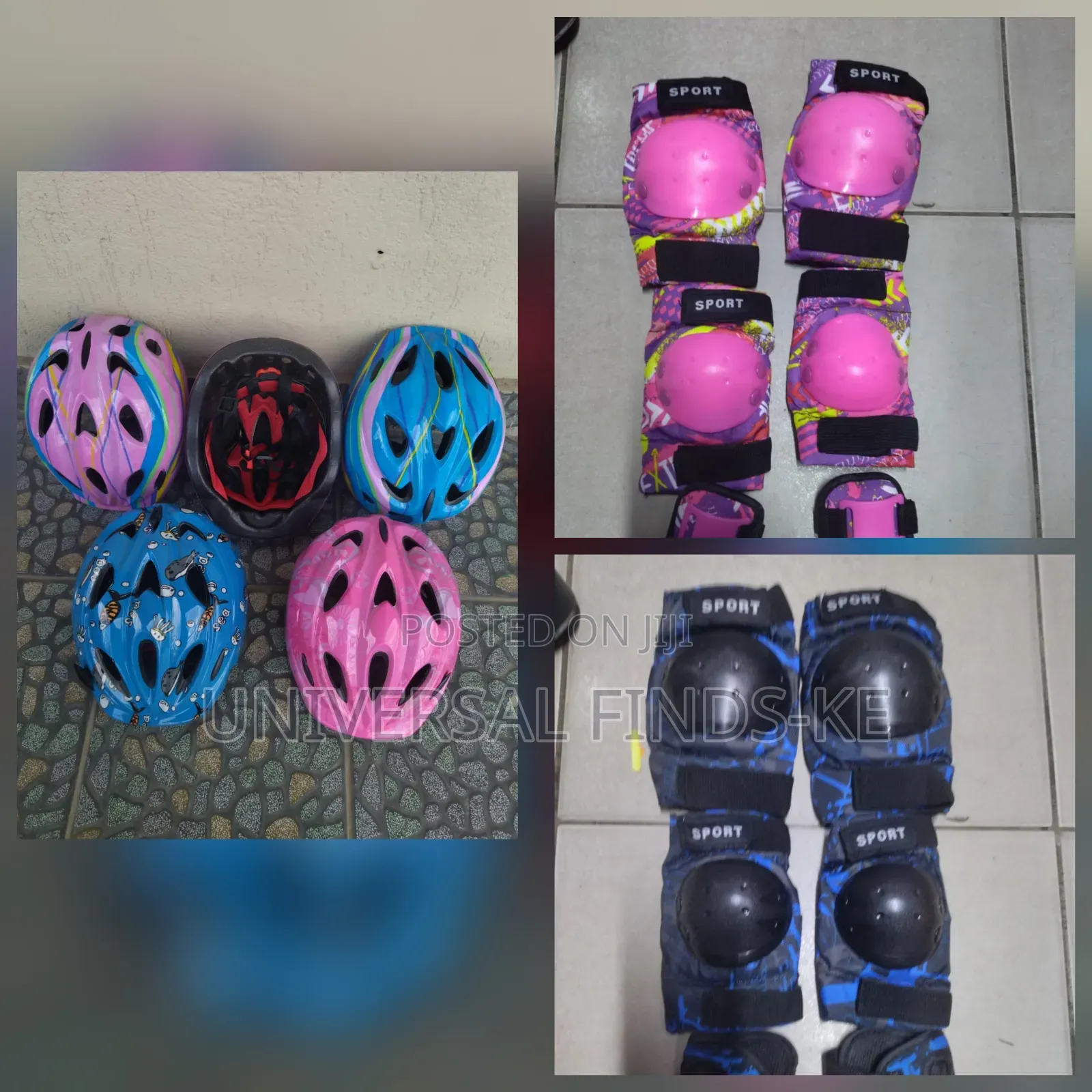 Get 7 In 1 Quality Helmet And Guards Heavy Duty Set