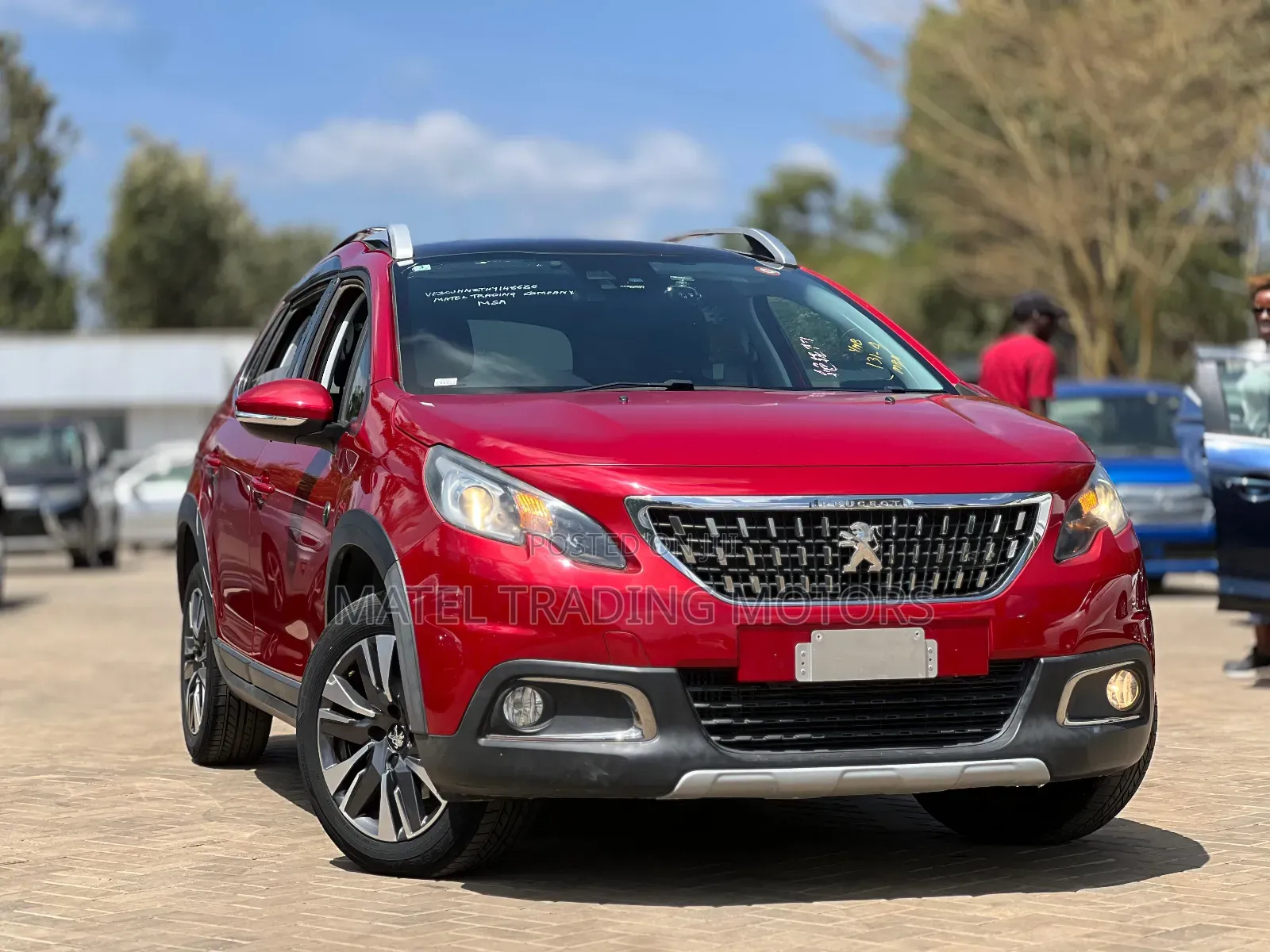 Peugeot 2008 1.2 PureTech (130 Hp) 2017 Red