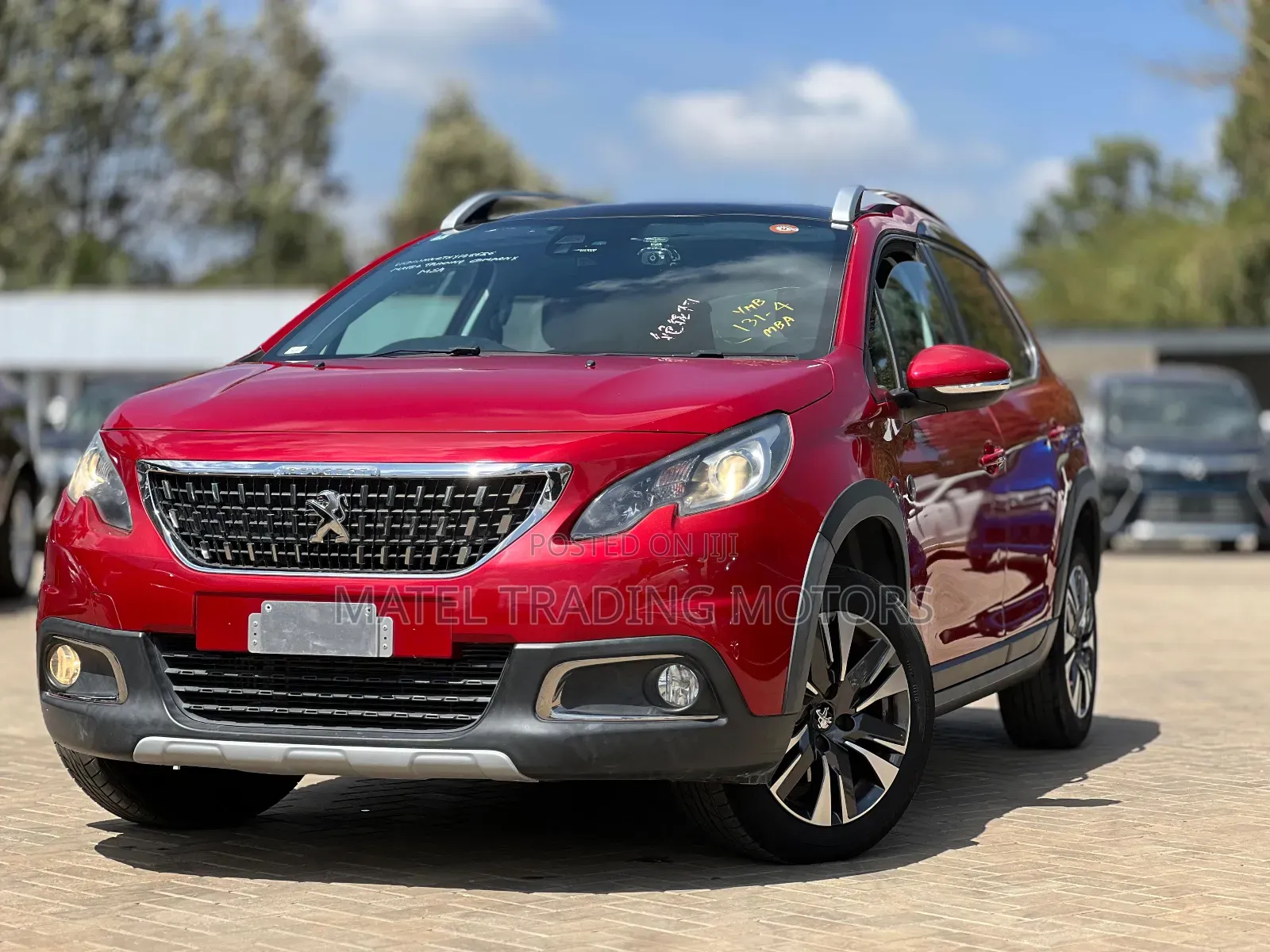 Peugeot 2008 1.2 PureTech (130 Hp) 2017 Red