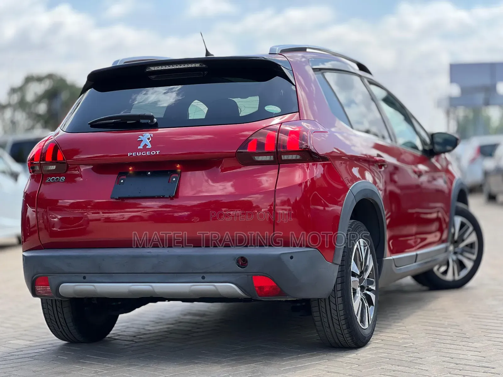 Peugeot 2008 1.2 PureTech (130 Hp) 2017 Red