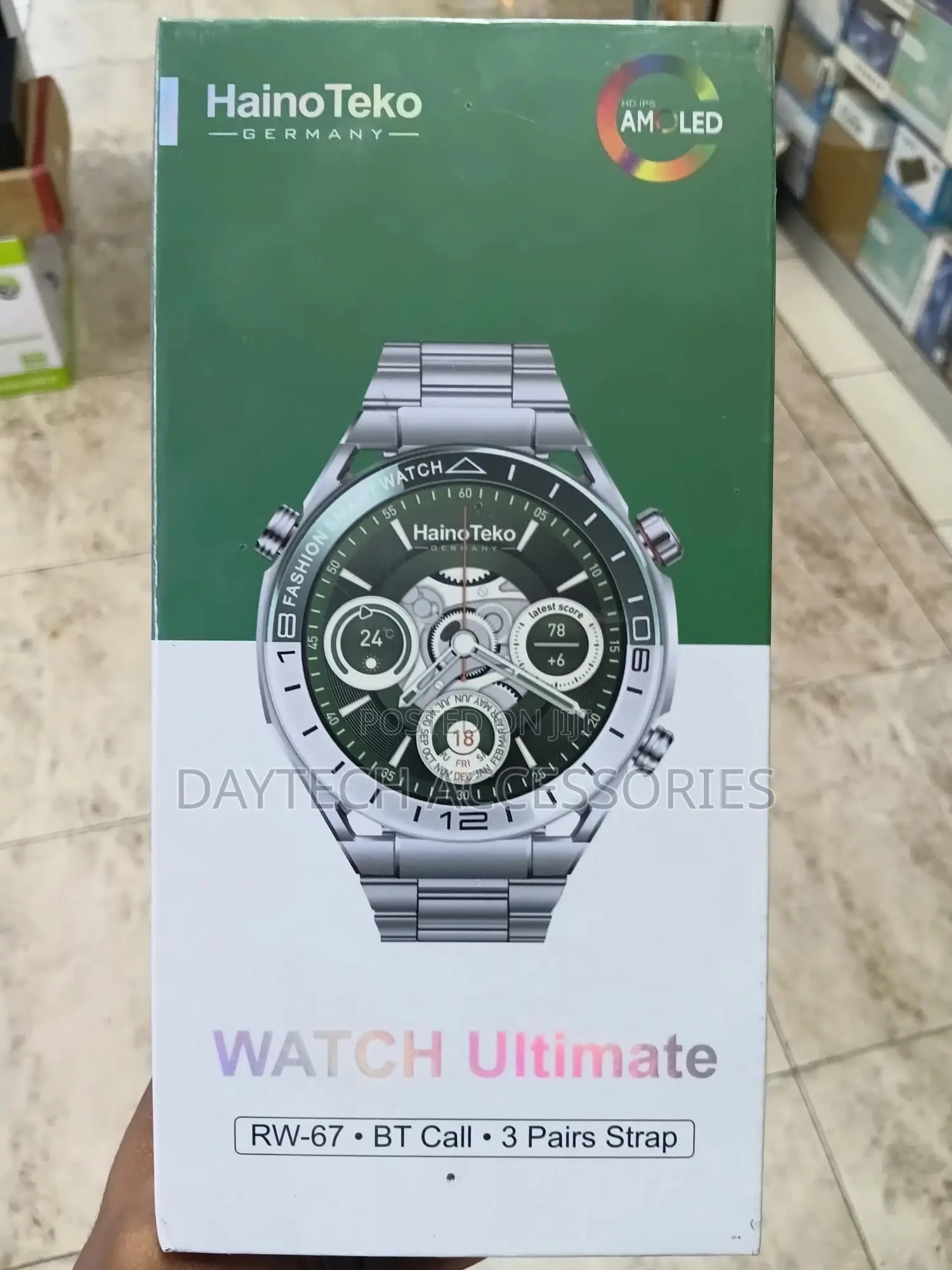 Haino Teko Rw-67 Watch Ultimate Smart Watch - Silver