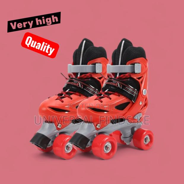 Red Quad Skating Shoes Size 31 - 42