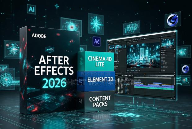 Adobe After Effects 2026 – Motion Graphics VFX - thumbnail 2