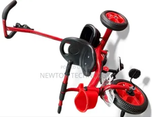 Tricycle With Push Handle